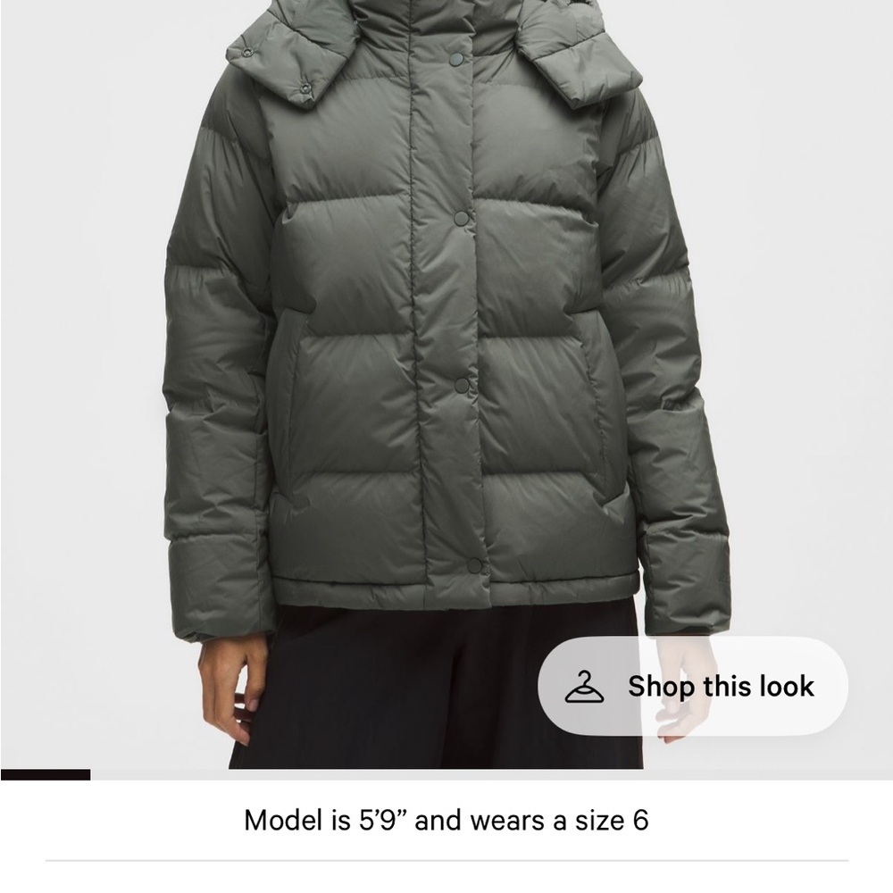 Lululemon Athletica Wonder Puff size 8 Jacket - Picture 8 of 10